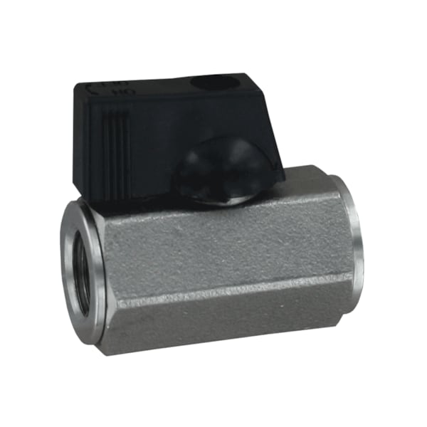 Dwyer Instruments Mini stainless steel ball valve, 3/8" NPT, female x female SMV2-WF3 - main